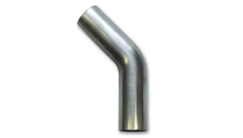 Vibrant 2.25In O.D. T304 Ss 45 Deg Mandrel Bend 6In X 6In Leg Lengths (3.375In Centerline Radius) 1
