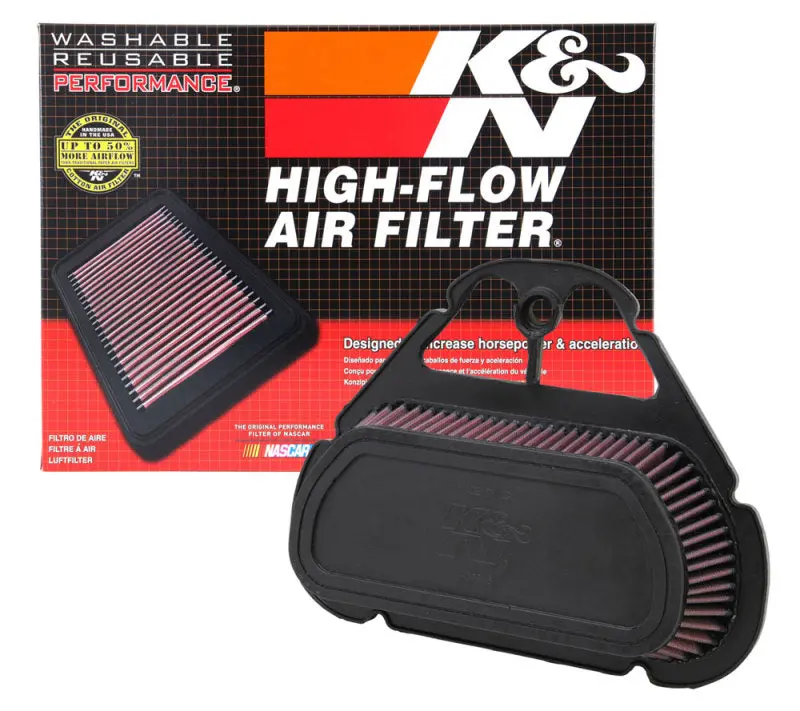 K&N 99-05 Yamaha Yzf R6 599 / 06-09 Yzf R6s 599 Replacement Air Filter 1