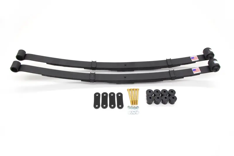 Umi Performance 70-81 Gm F-Body Rear 2In Leaf Springs Shackle Kit - Poly 1