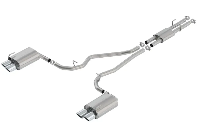 Borla 2020 Ford Explorer St 3.0L V6 2.25In Atak Exhaust - Chrome Tips 1