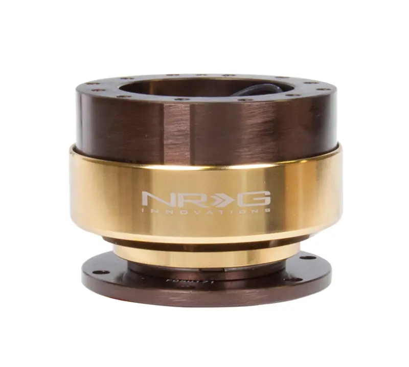 Nrg Quick Release Gen 2.0 - Bronze Body / Chrome Gold Ring 1