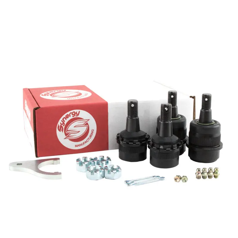 Synergy Jeep Jk/Wj Hd Non-Knurled Adjustable Ball Joint Kit 1