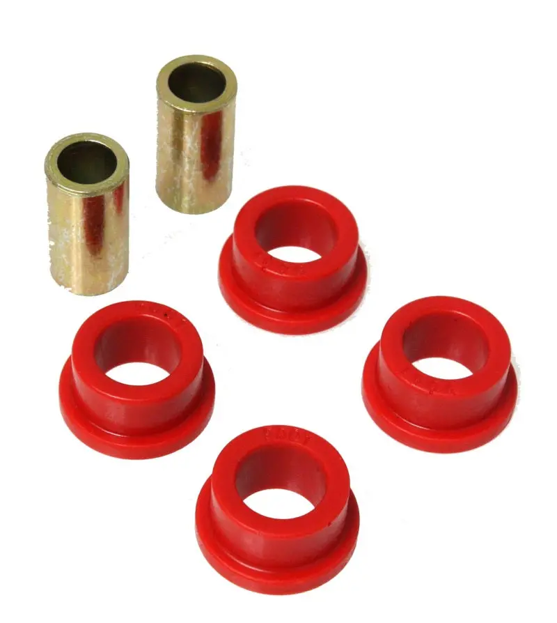 Energy Suspension Universal Link Flange Type Bushings Red 1.265 Od / .75 Id / 1/2In Bolt Diameter 1