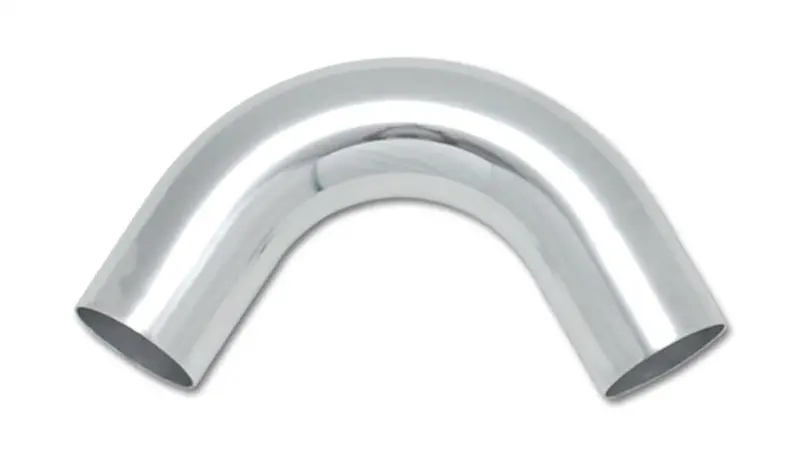 Vibrant 1.5In O.D. Universal Aluminum Tubing (120 Degree Bend) - Polished 1