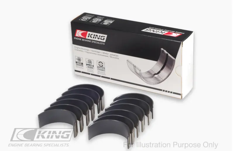 King Engine Bearings Ford Ecoboost 2.7L V6 Connecting Rod Bearing Set 1