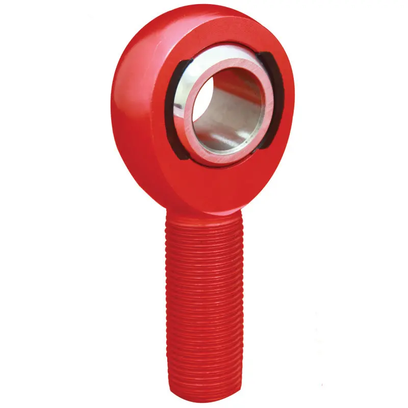Qa1 A Series Endura Rod End - Male/Right Hand - .375In Bore X 3/8-24 - Red Aluminum 1