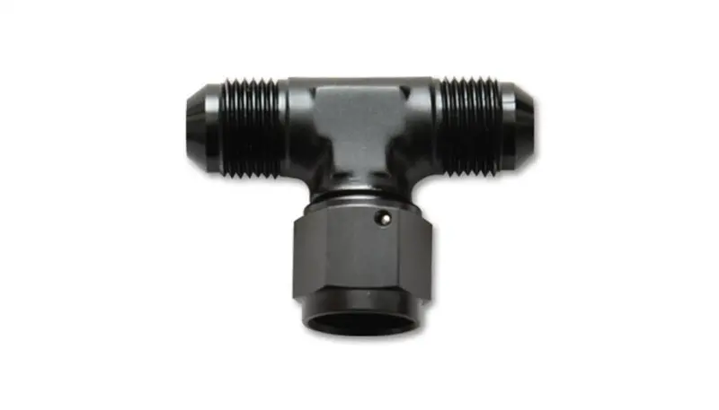 Vibrant -8An Tee Fitting With Female -8An Swivel On Side 1