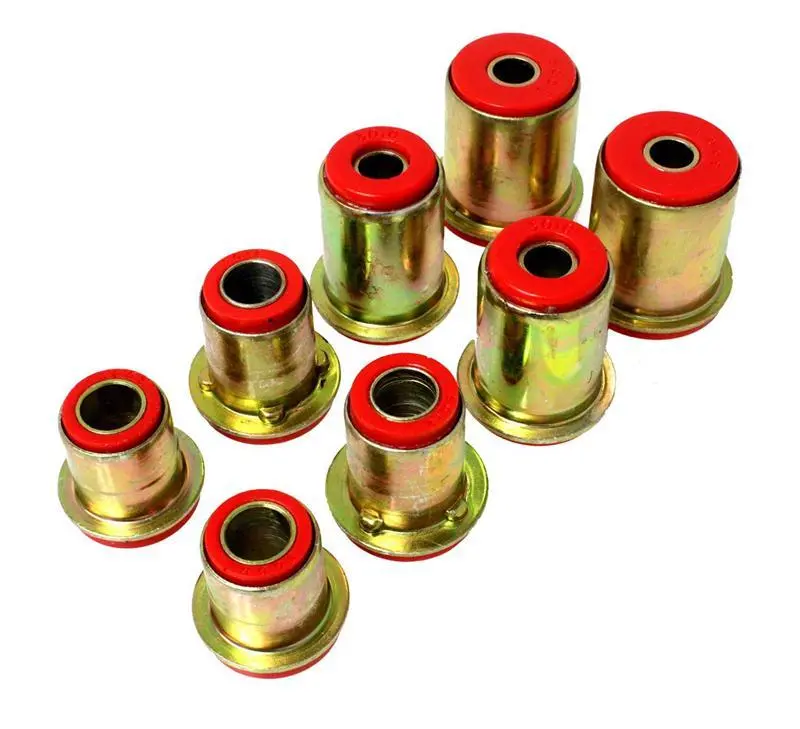 Energy Suspension 15-20 Ford Mustang Front Control Arm Bushing Set - Red 1