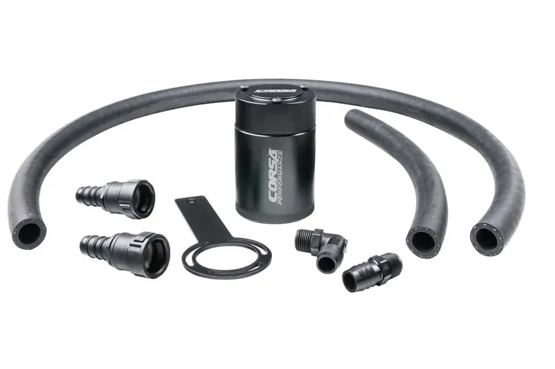 Corsa 2018-2025 Jeep Wrangler Jl & Jlu / Gladiator Jt (3.6L) Oil Catch Can 1