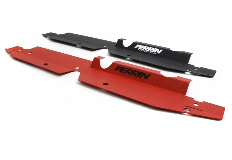 Perrin 08-14 Subaru Wrx & Sti / 08-11 Impreza Radiator Shroud - Black 1