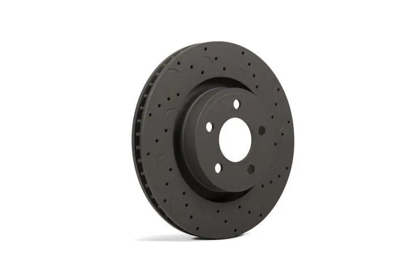 Hawk Talon 2013 Ford Mustang Base Drilled And Slotted Rear Brake Rotor Set 1