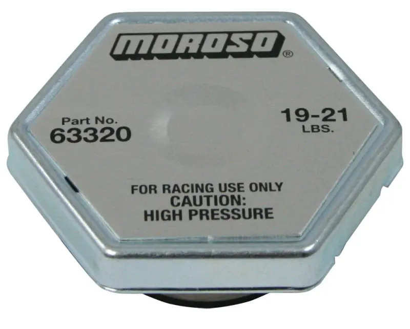 Moroso Racing Radiator Cap - 19-21Lbs 1