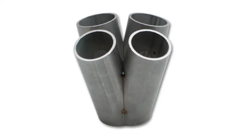 Vibrant 4 Into 1 Ss Turbo Mani Collector For All T4 In Flange 48Mm Pipe Od 4.75In Tall 78Mmx64mm Out 1
