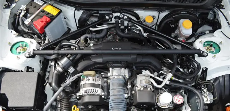 Grimmspeed Subaru Brz / Scion Fr-S Strut Tower Brace - Black 1