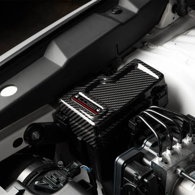 Cobb 22-24 Subaru Wrx Redline Carbon Fiber Fuse Cover (Passenger Side) 1