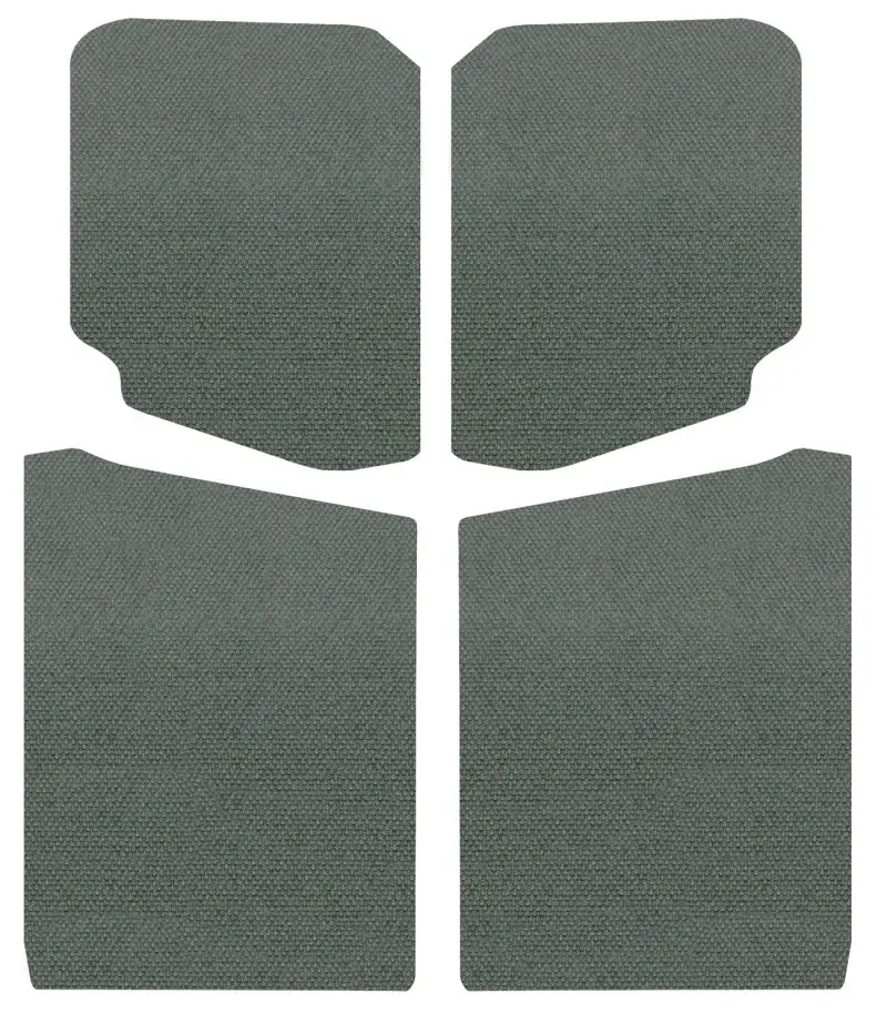 Dei 18-23 Jeep Wrangler Jl 2-Door Boom Mat Headliner - 5 Piece - Gray 1