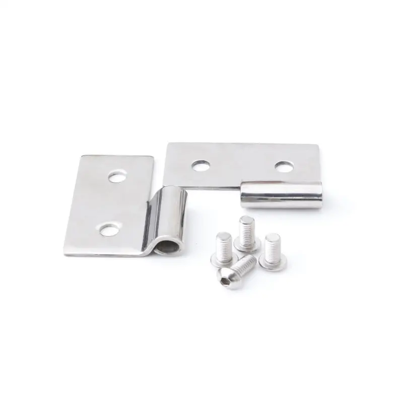 Rampage 1976-1983 Jeep Cj5 Lower Door Hinges - Stainless 1