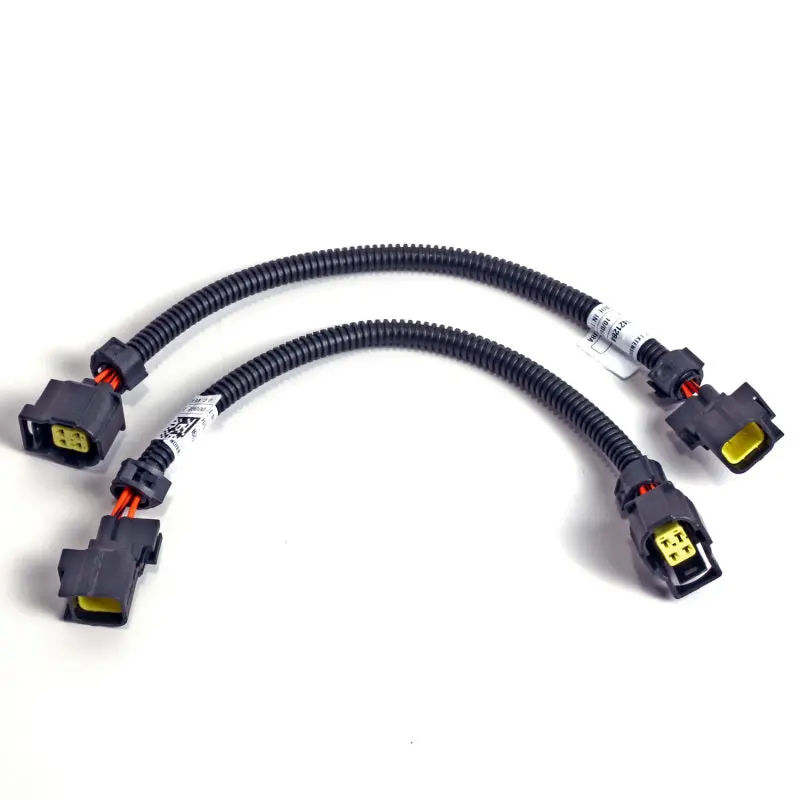Bbk 05-20 Dodge 6.1L/6.2L/6.4L Rear O2 Sensor Extensions 4 Pin Square Style 24In (Pair) 1