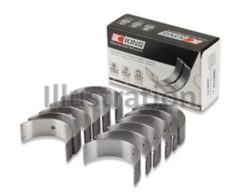 King Engine Bearings Toyota 1Gr-Fe Connecting Rod Bearing Set - Size Std 1