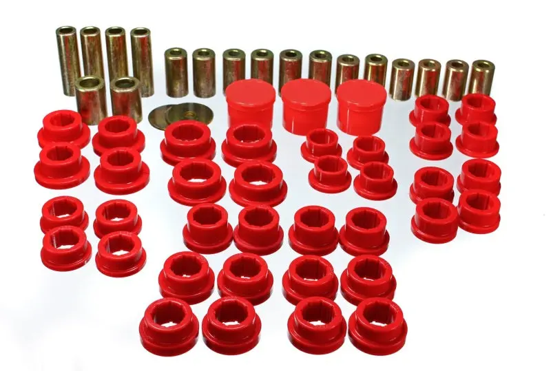 Energy Suspension 02-09 350Z / 03-07 Infiniti G35 Coupe Red Rear Control Arm Bushing Set 1