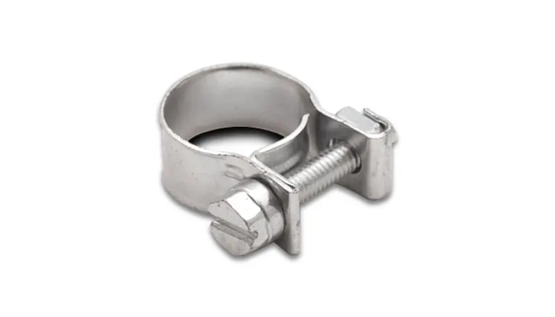 Vibrant Fuel Injector Style Mini Hose Clamps 10-12Mm Clamping Range Pk Of 10 Zinc Plated Mild Steel 1