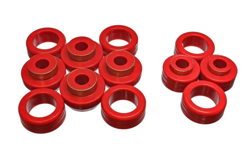 Energy Suspension 87-96 Dodge Dakota 2Wd Red Body (Cab) Mount Set 1