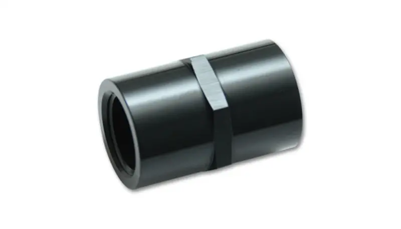Vibrant 1/2In Npt Female Pipe Coupler Fitting - Aluminum 1