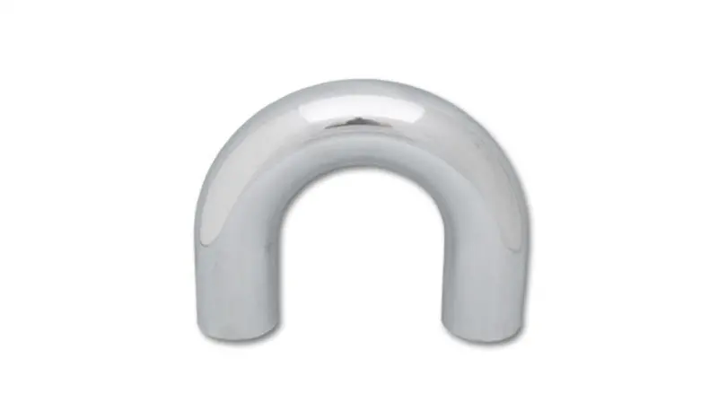 Vibrant 1.5In O.D. Universal Aluminum Tubing (180 Degree Bend) - Polished 1