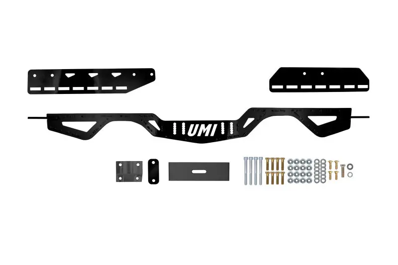 Umi Performance 78-88 Gm G-Body Modular Adjustable Transmission Crossmember - Black 1