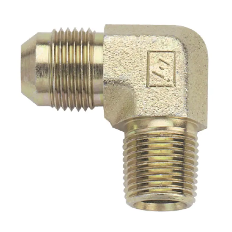 Fragola -3An X 1/8 Npt 90 Degree Adapter - Steel 1