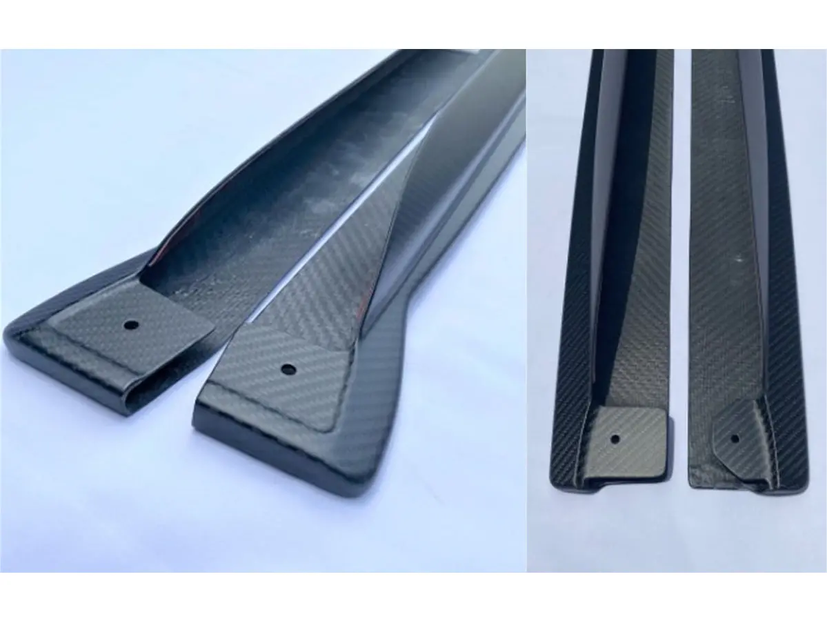 Three Hundred Abarth 124 Spider Carbon Fiber Side Skirts 2
