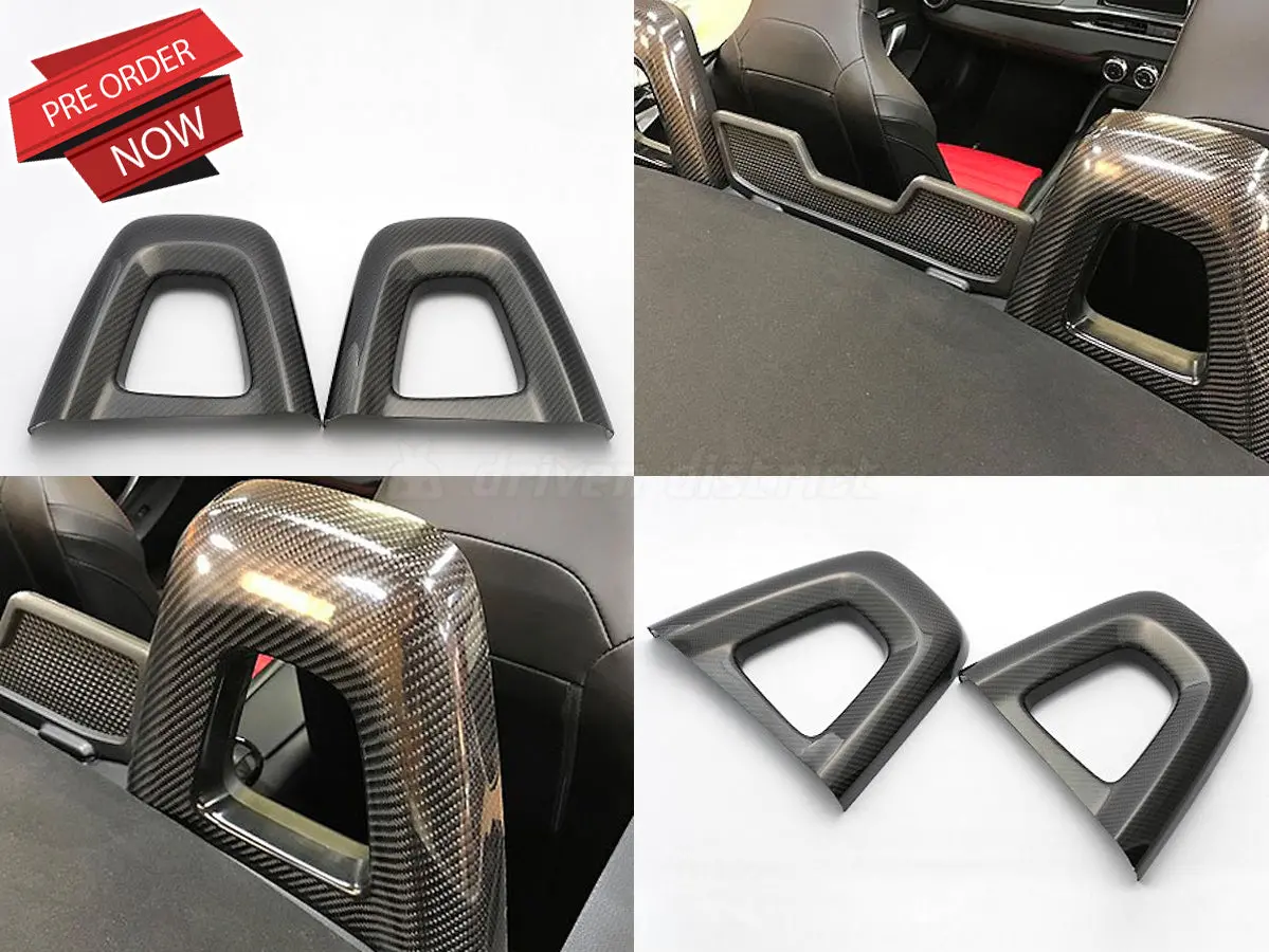 Three Hundred Fiat / Abarth 124 Spider Carbon Fiber Roll Bar Covers 1