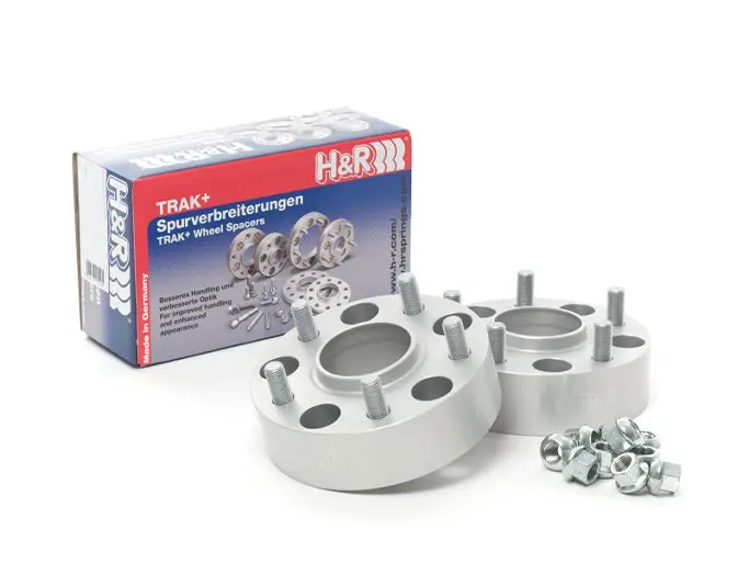 H&R Trak+ 25Mm Drm Wheel Spacers 4/100 Center Bore 54.1 Stud Thread 12X1.5 124 Spider / Miata 1