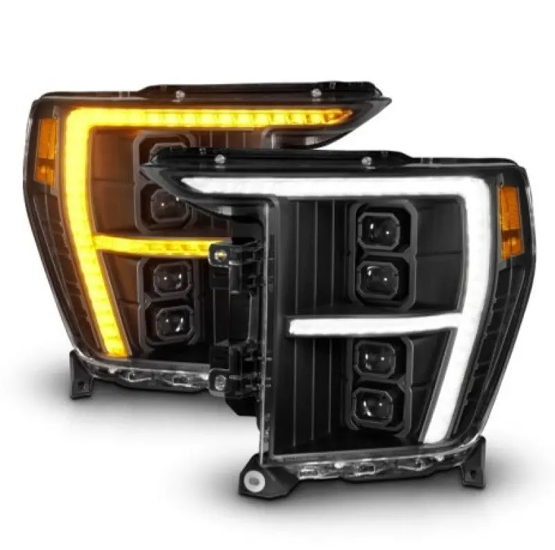 Anzo 21-23 Ford F-150 (W/Factory Halogen) Z-Series Full Led Proj Headlights - Driver Side Only 1