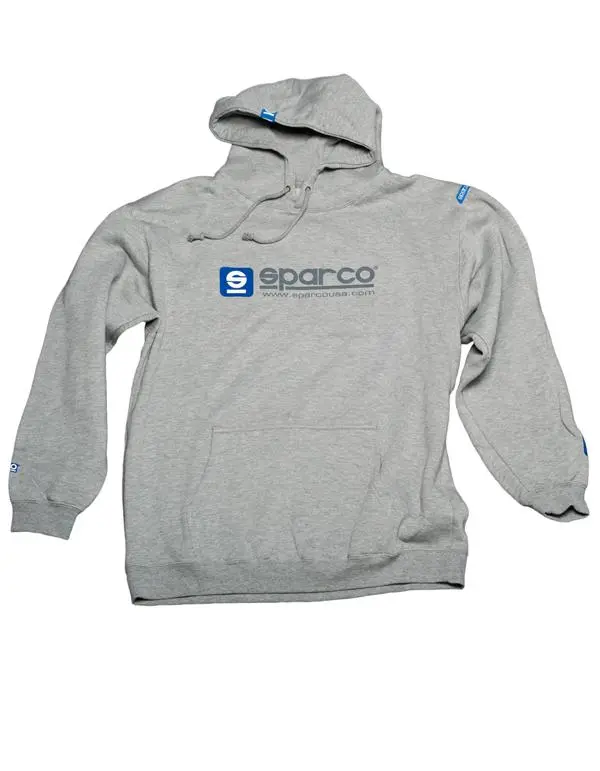 Sparco Sweatshirt Hooded Www Grey Xlrg 1