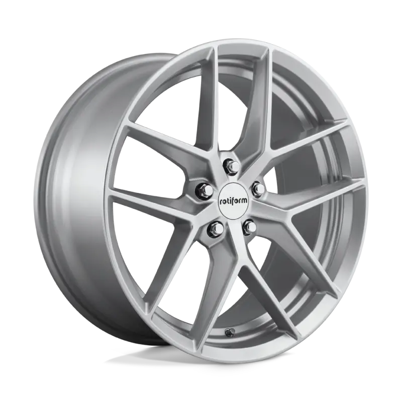 Rotiform R133 Flg Wheel 18X8.5 5X108 45 Offset - Gloss Silver 1