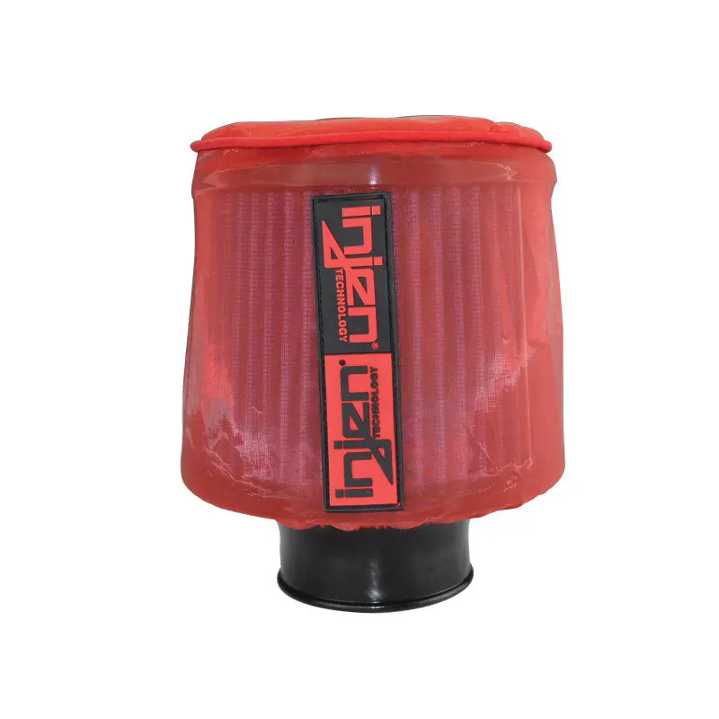 Injen Red Water Repellant Pre-Filter Fits X-1022 6-1/2In Base / 8In Tall / 5-1/2In Top 1