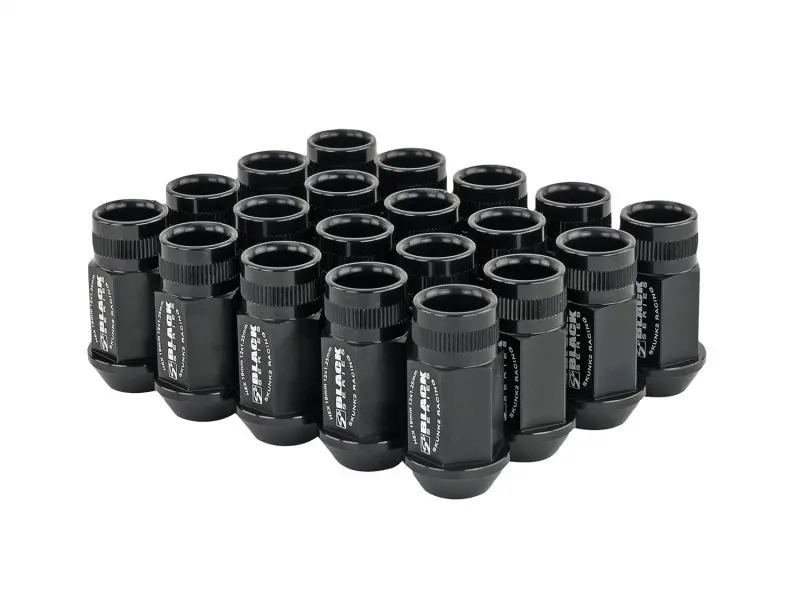 Skunk2 12X1.25 Forged Lug Nut - Black (Set Of 20) 2