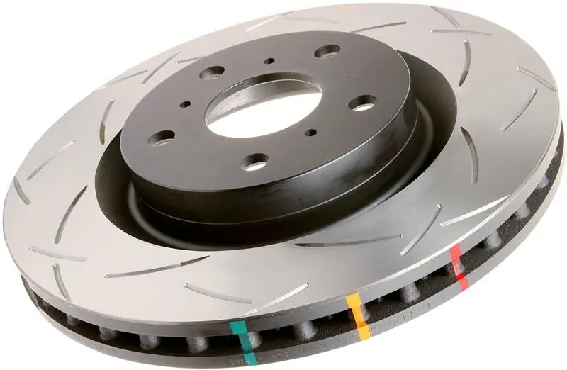 Dba 06-08 Chevrolet Silverado/Gmc Sierra 4000 Series Slotted Front Rotor 1