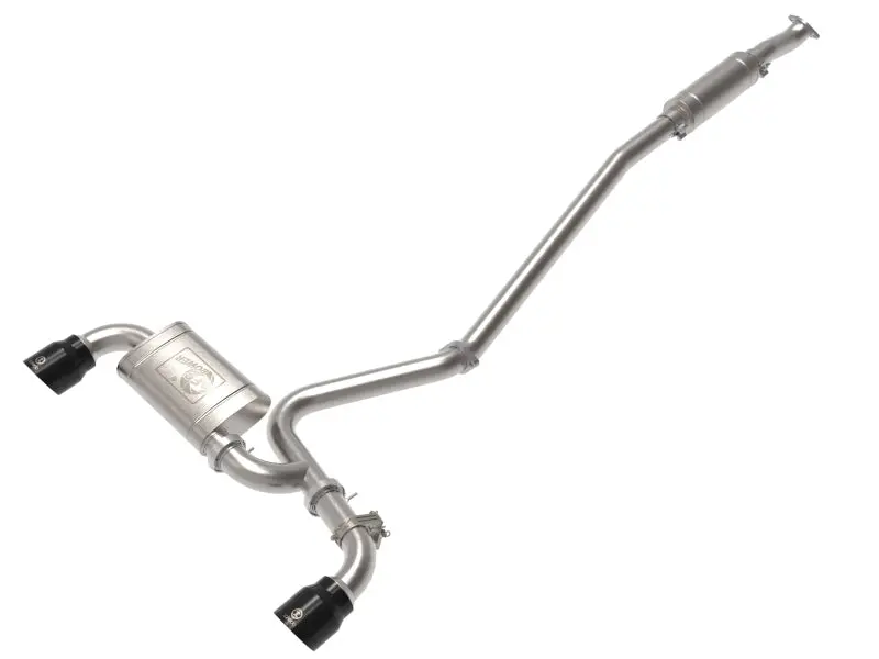 Afe 22-23 Hyundai Kona N L4 2.0L(T) Takeda 3In 304 Ss Cat-Back Exhaust System W/ Black Tips 1