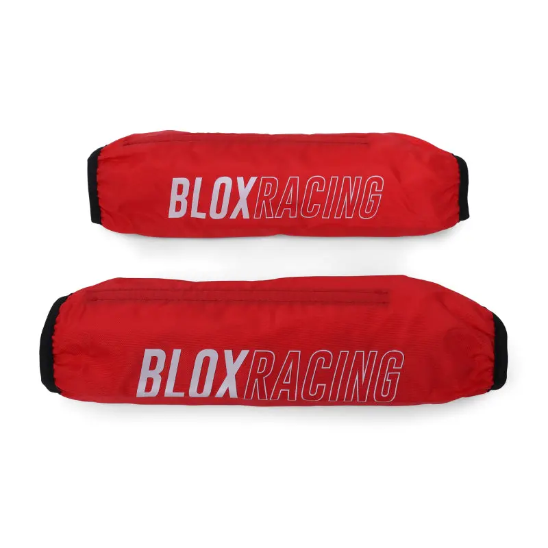Blox Racing Coilover Covers - Red (Pair) 1
