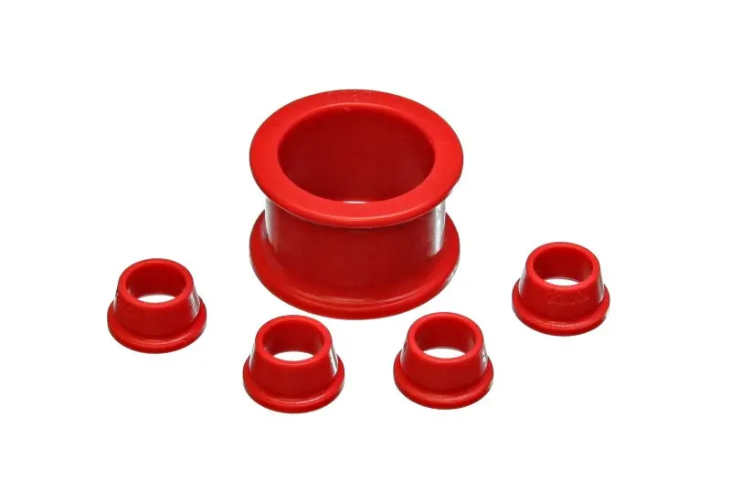 Energy Suspension 96-00 Honda Civic/Crx / 99-00 Honda Civic Si Red Power Steering Rack Bushing Set 1