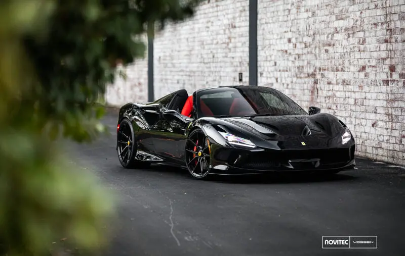 Vossen X Novitec Nf10 21X9in - 5X114.3 Bp - Et35 - Gloss Black Ferrari 488 / F8 Front Wheel 2
