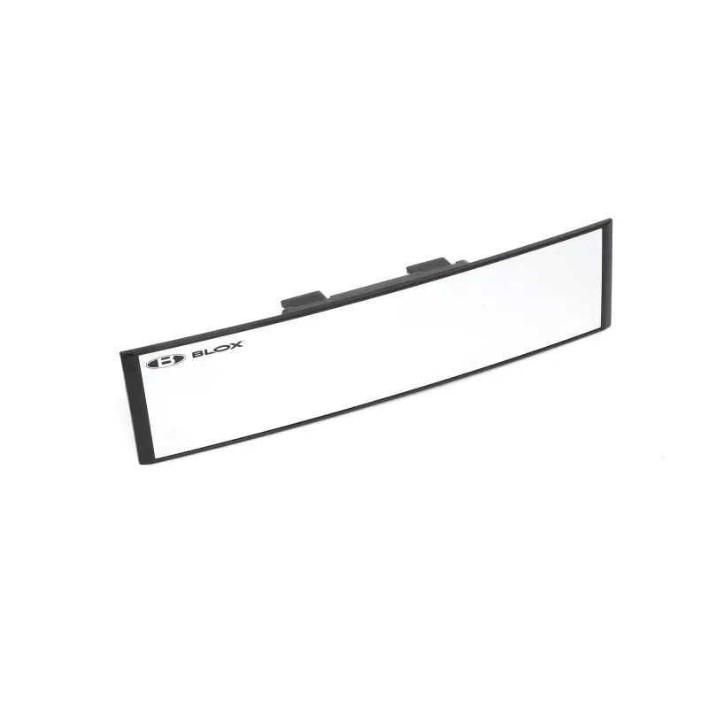 Blox Racing 290Mm Convex Mirror Black Frame No Tint 1