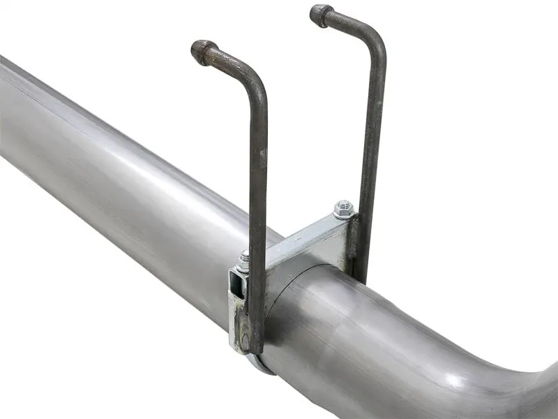 Afe Rebel Xd 4In Ss Dpf-Back Exhaust 17-18 Ford Diesel Trucks V8-6.7L (Td) W/ Dual Black Tips 2