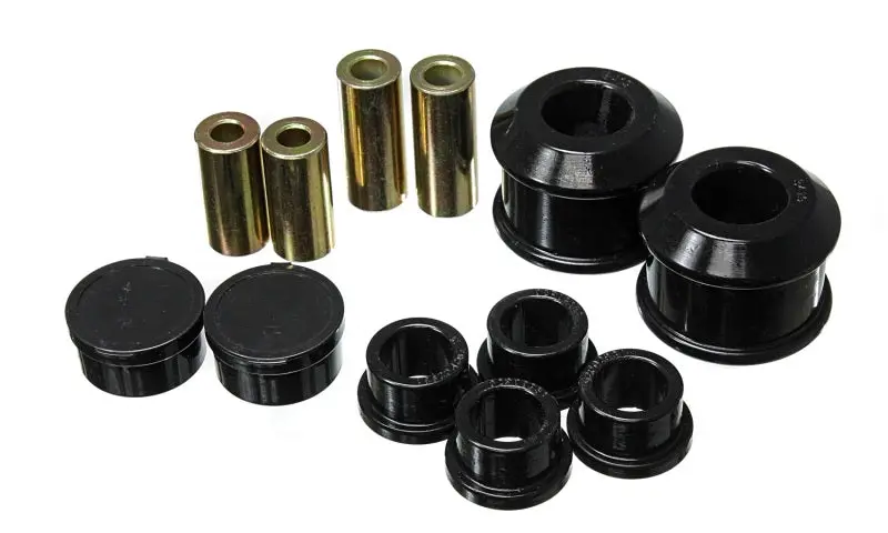 Energy Suspension 06-11 Honda Civic Black Front Control Arm Bushing Set 1