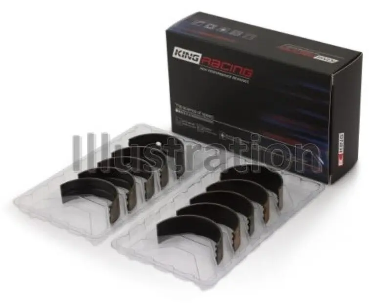 King Engine Bearings Toyota 4Age/4Agze 16V 1.6L Performance Main Bearing Set - Size Std 1
