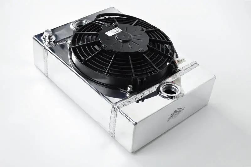 Csf Universal Drag Race / Tuck Radiator W/9In Spal Fan - 10.5In H X 10In L X 3.6In W 1