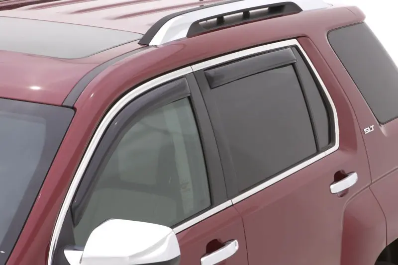 Avs 10-17 Gmc Terrain Ventvisor In-Channel Front & Rear Window Deflectors 4Pc - Smoke 1