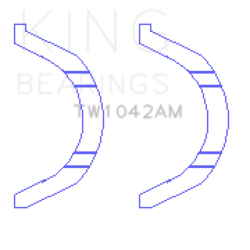 King Engine Bearings Nissan Vr38dett/Vq35ahr/Vq37hr Thrust Washer Set 1